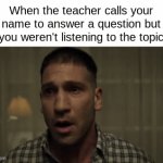 idk, robert just need points | When the teacher calls your name to answer a question but you weren't listening to the topic | image tagged in gifs,robert | made w/ Imgflip video-to-gif maker