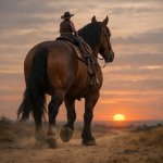 Small cowboy big horse meme