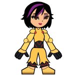 Go Go Tomago (Superhero Suit) in Hero 108 Style