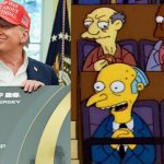 Trump and Burns Seat 0001
