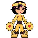Go Go Tomago (Superhero Suit) in Hero 108 Style