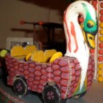 Swan Car Mexican Fair Ride