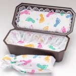 Infant coffin, vaccine