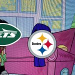 NFL fans ignore | image tagged in drugged raven,nfl,jets,steelers,memes | made w/ Imgflip meme maker