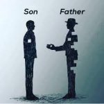 Father gives to son