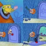 Spongebob Barnacle Boy Door