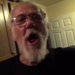 WHAT OH HELL NAH  Angry Grandpa GIF Template