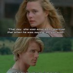 What he meant was ‘I love you’