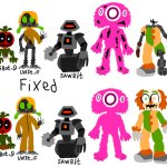 Horror game animatronics