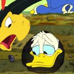 And Goofy trusted him but Donald let him down meme