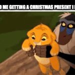 Christmas meme | 5 YEAR OLD ME GETTING A CHRISTMAS PRESENT I DIDN'T LIKE | image tagged in gifs,funny,relatable | made w/ Imgflip video-to-gif maker