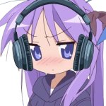 Kagami Hiiragi who smokes lamb or drugs