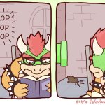 Bowser warp pipe shit