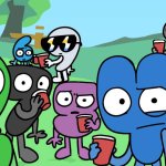 BFDI Algebraliens staring at you (by H4L0CASEY)