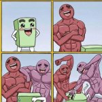 laughing while beating you up