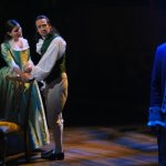 Lams in front of Eliza