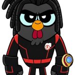 Roger Hawks Wearing a Battlesuit