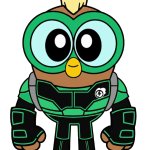 Max Hane in his Battlesuit