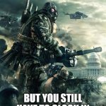 Endwar Russia Federation | WHEN THE SLAVIC-AMERICAN WAR BREAKS OUT; BUT YOU STILL HAVE TO CLOCK IN FOR YOUR 9-TO-5 SHIFT | image tagged in endwar russia federation,slavic-american war | made w/ Imgflip meme maker