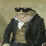 happy gentleman frog