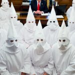 Donald Trump KKK klansmen white nationalists