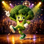 Broccoli dancing