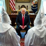 Donald Trump KKK Throne MAGA Republican meme