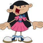 Kuki sanban wear a pink dress