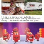 Camper van | image tagged in gifs,i see this as an absolute win,memes,blank white template,grandfather,wholesome 100 | made w/ Imgflip video-to-gif maker