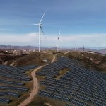 Solar and wind cleap clean renewable energy China