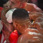 Jake Paul getting punched