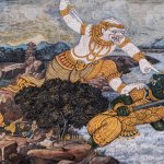 Two giants fighting meme