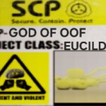 SCP GOD OF OOF