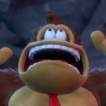 donkey Kong screaming