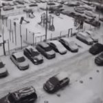 Parking A Front Wheel Drive Car On Ice Using The Handbrake and Reverse Gear ! | image tagged in gifs,cars,icy,parking,handbrake | made w/ Imgflip video-to-gif maker