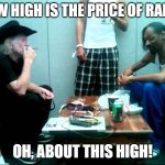 Snoop and Willie | HOW HIGH IS THE PRICE OF RAM..? OH, ABOUT THIS HIGH! | image tagged in snoop and willie | made w/ Imgflip meme maker