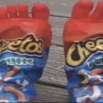 cheetos toes meme