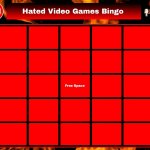 hated video games bingo