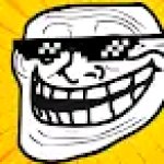 Troll face sneaky grinch