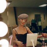 ariana grande as a british , starved orpha boy