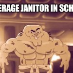 ,,,,, | AVERAGE JANITOR IN SCHOOL | image tagged in gifs,janitors,school | made w/ Imgflip video-to-gif maker