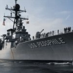 Donald Trump battleship USS Pedophile