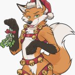 Free fox Santa