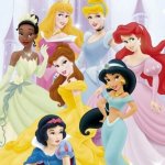 Tiana With Her Princess Friends