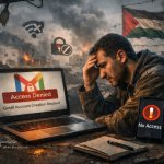 Digital Deprivation in Gaza meme