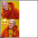 Bill Clinton disliked and likes