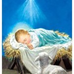 Merry Christmas! | MERRY CHRISTMAS; TO ALL | image tagged in baby jesus,christmas,christianity | made w/ Imgflip meme maker