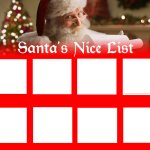 Santa's Nice List