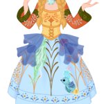 Harmony as a Felt Ornament