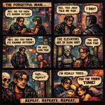 the forgetful man meme